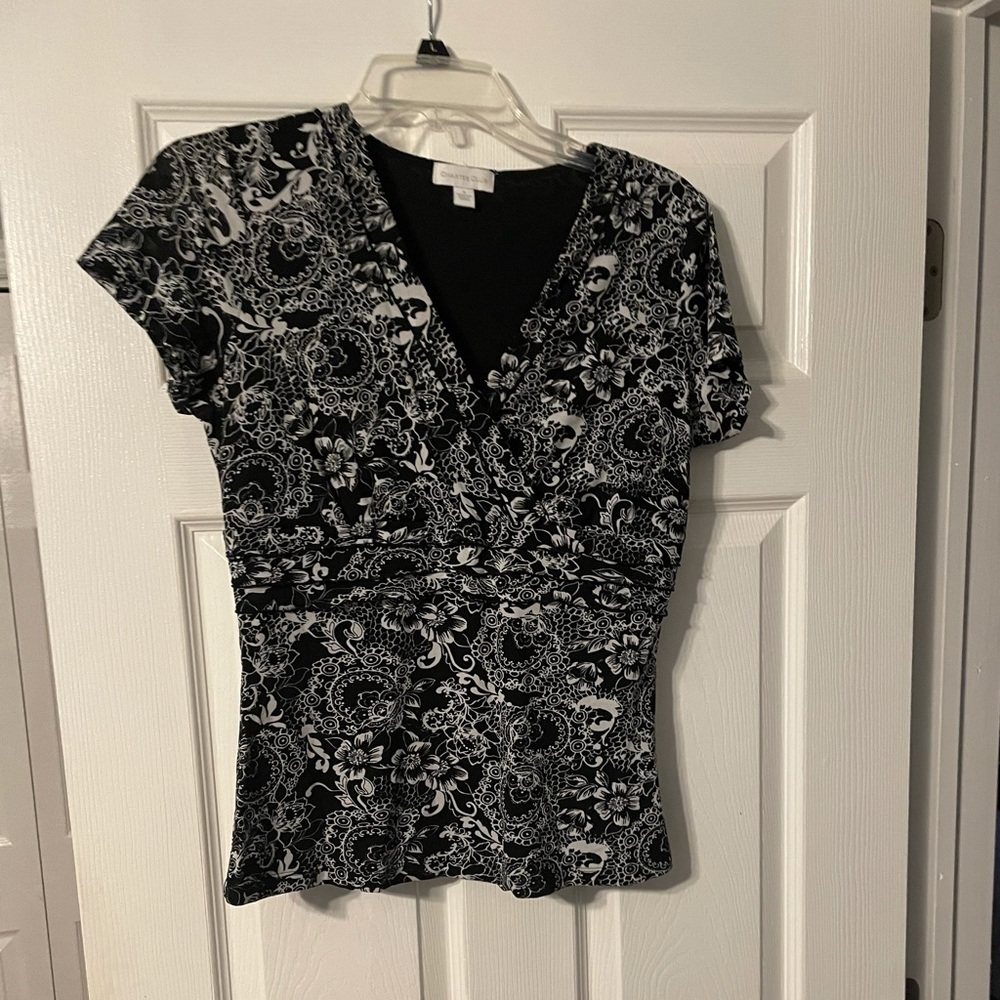 Charter Club short sleeved blouse